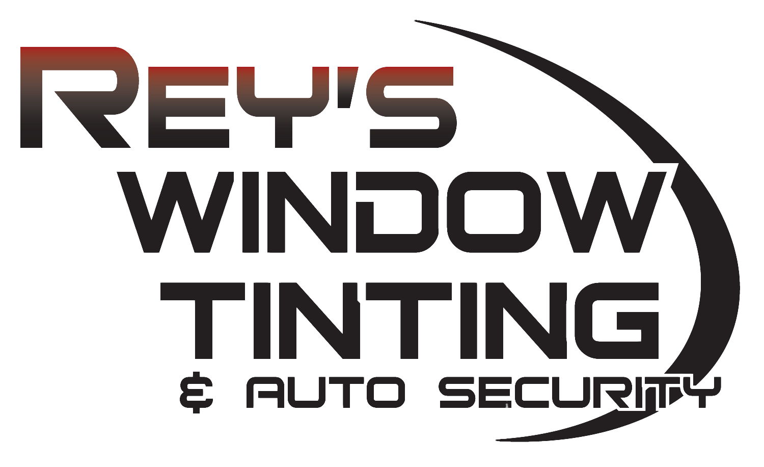 Rey's Window Tinting logo 2