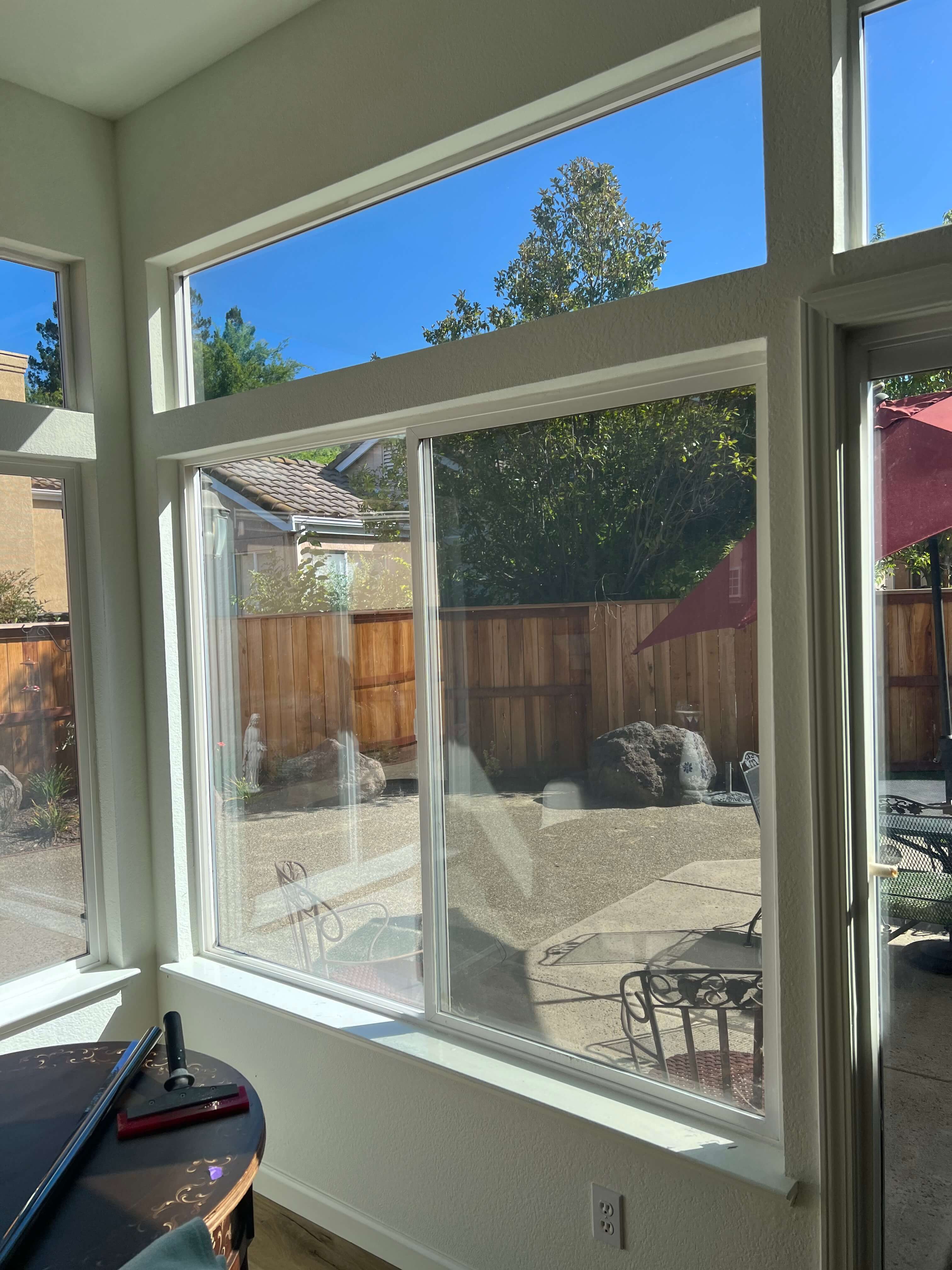 Residential Window tinting project in Stockton, CA